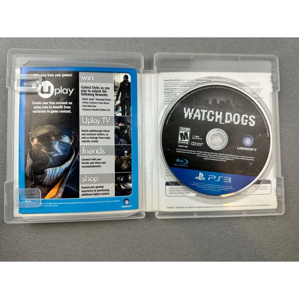 Watch Dogs (Sony PlayStation 3,‎ 2014)_Target Edition